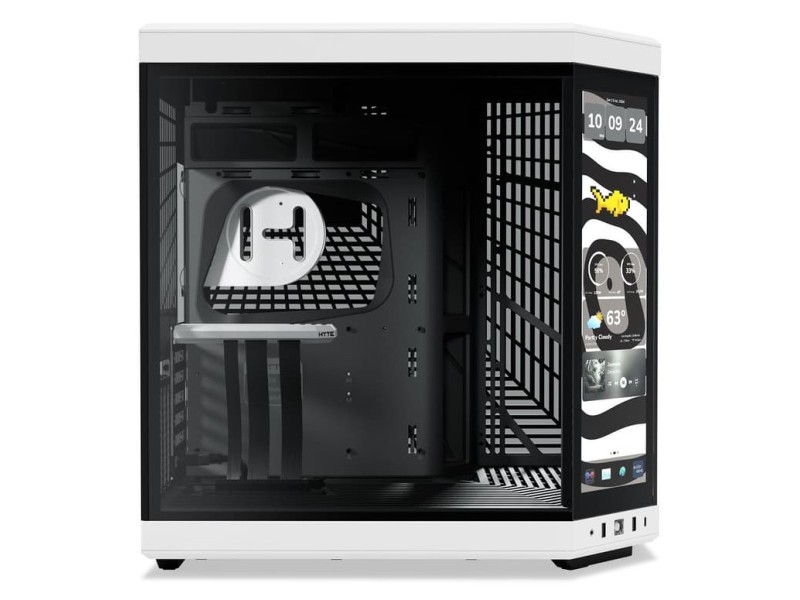 HYTE Y70 Touch Infinite Midi Tower Black, White CS-HYTE-Y70TTI-WB – Hyte Компютърни кутии