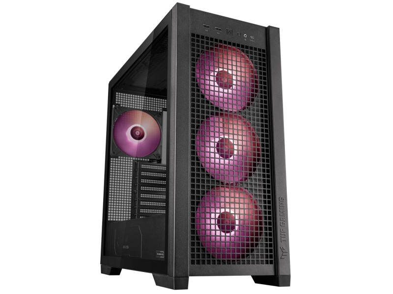 Housing Asus TUF GAMING GT302 TG ARGB BLACK 90DC00I0-B19000 – ASUS Компютърни кутии