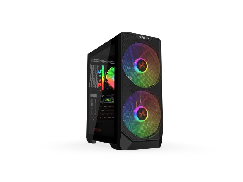 KRUX Vortex Case (KRX0094) Black KRX0094 – KRUX Компютърни кутии