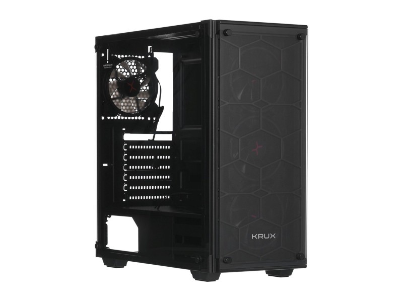 Krux LEDA ATX Tower Black KRX0007 – KRUX Компютърни кутии
