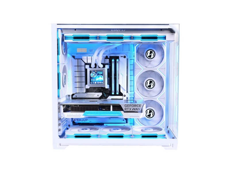 Lian Li O11 Vision Compact White O11VPW – LIAN LI Компютърни кутии