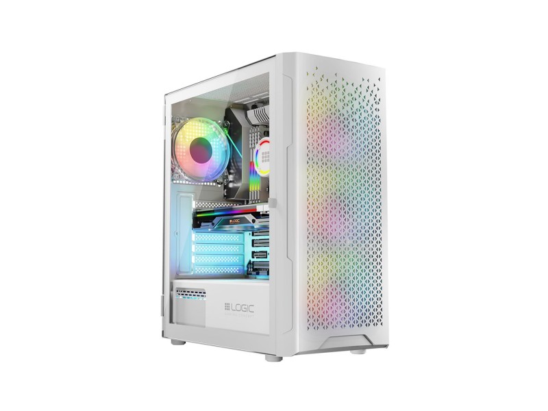 Logic ARAMIS ARGB MINIDI USB 3.0 Case White AT-ARAMIS-20-0000000-0002 – LOGIC Компютърни кутии