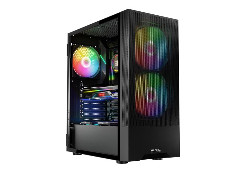 Logic ARYA  ARGB MINIDI USB 3.0 Case Black AT-ARYA-10-000000-0002 – LOGIC Компютърни кутии