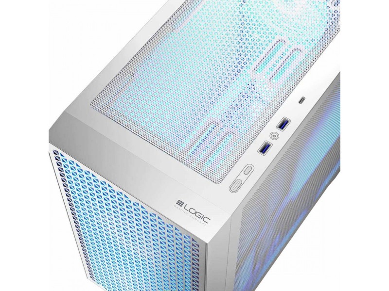Logic DART PRO ARGB MINI USB-C PC Case White AM-DART-PRO-ARGB-20 – LOGIC Компютърни кутии