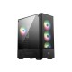 MSI MAG FORGE 112R computer case Midi Tower Black, Transparent 306-7G16X23-809 – MSI  Компютърни кутии