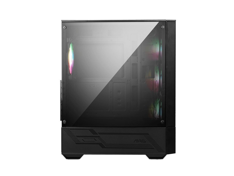 MSI MAG FORGE 112R computer case Midi Tower Black, Transparent 306-7G16X23-809 – MSI  Компютърни кутии