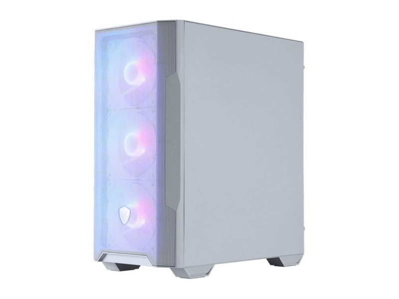 MSI MAG FORGE M100R Midi Tower Transparent, White 306-7G20W21-HH9 – MSI  Компютърни кутии