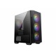 MSI MAG FORGE M100R computer case Midi Tower Black, Transparent 306-7G20R21-809 – MSI  Компютърни кутии