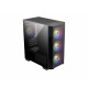 MSI MAG FORGE M100R computer case Midi Tower Black, Transparent 306-7G20R21-809 – MSI  Компютърни кутии
