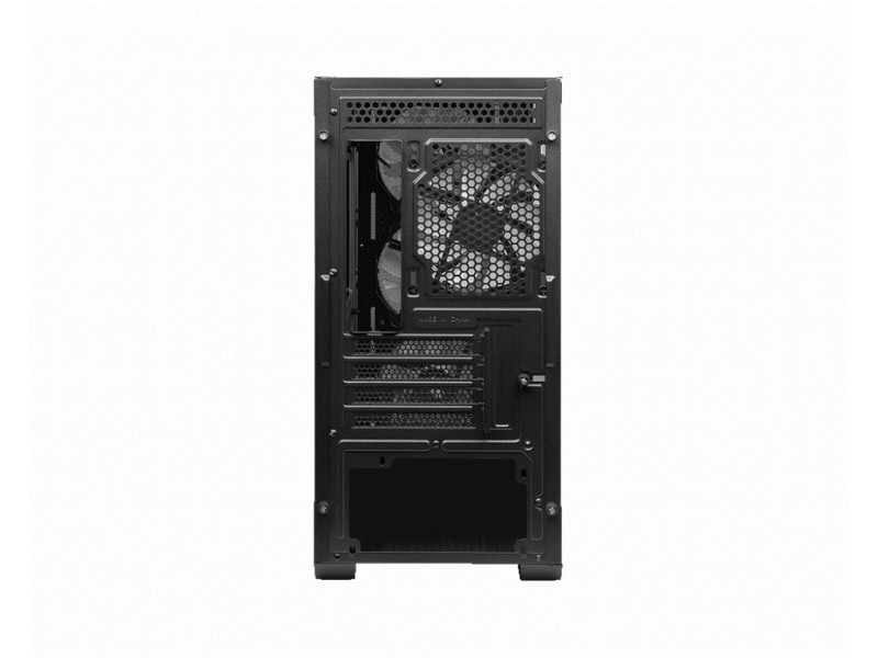 MSI MAG FORGE M100R computer case Midi Tower Black, Transparent 306-7G20R21-809 – MSI  Компютърни кутии