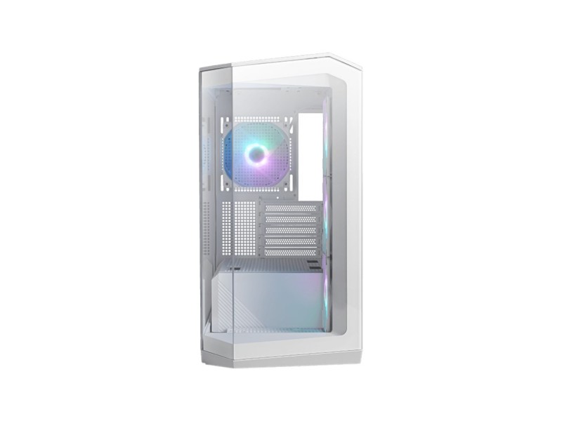 MSI MAG PANO M100R PZ Micro Tower White 306-7G24W21-809 – MSI  Компютърни кутии