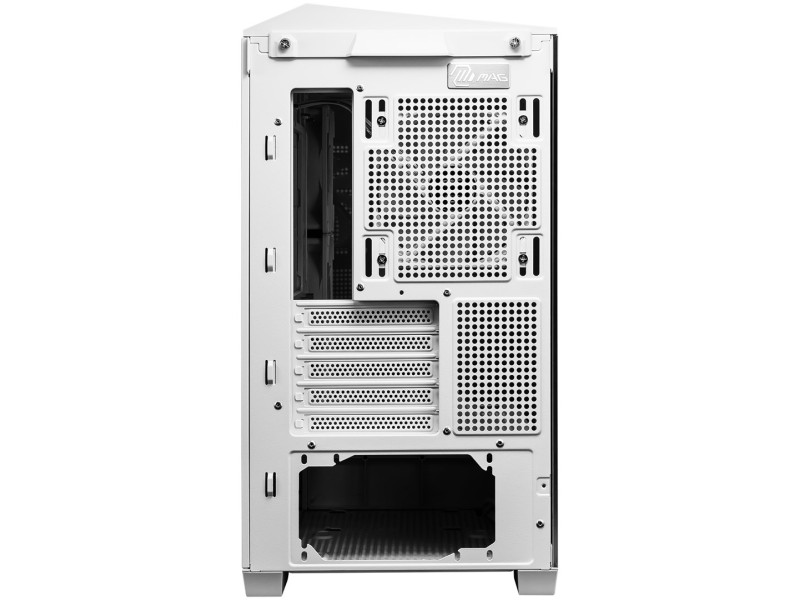 MSI MAG PANO M100R PZ Micro Tower White 306-7G24W21-809 – MSI  Компютърни кутии