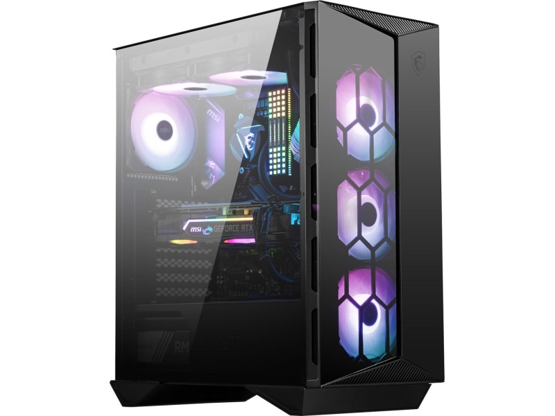 MSI MPG GUNGNIR 110R Mid Tower Gaming Computer Case Black, USB 3.2 Gen2 Type C, 4x 120mm ARGB Fan, Mystic Light Sync, 1 to 6 ARGB Control board, 2x Tempered Glass Panels, ATX, mATX, mini-ITX MSI MPG GUNGNIR 110R Mid Tower Gaming Computer Case Black, USB 3.2 Gen2 Type C, 4x 120mm ARGB Fan, Mystic Light Sync, 1 to 6 ARGB Control board, 2x Tempered Glass Panels, ATX, mATX, mini-ITX 306-7G10R21-W57 – MSI Компютърни кутии