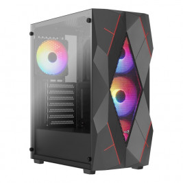 PC Case Aerocool PGS Volcan-G-BK-V1