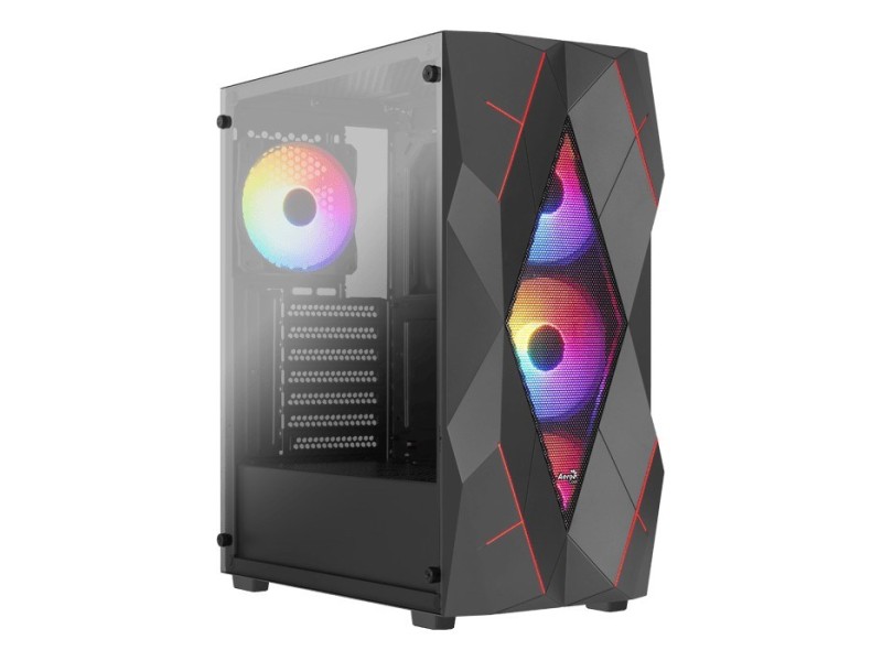 PC Case Aerocool PGS Volcan-G-BK-V1 AEROPGSVOLCAN-G-BK-V1 – Aerocool Компютърни кутии