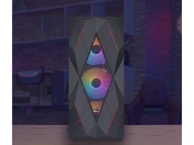 PC Case Aerocool PGS Volcan-G-BK-V1 AEROPGSVOLCAN-G-BK-V1 – Aerocool Компютърни кутии