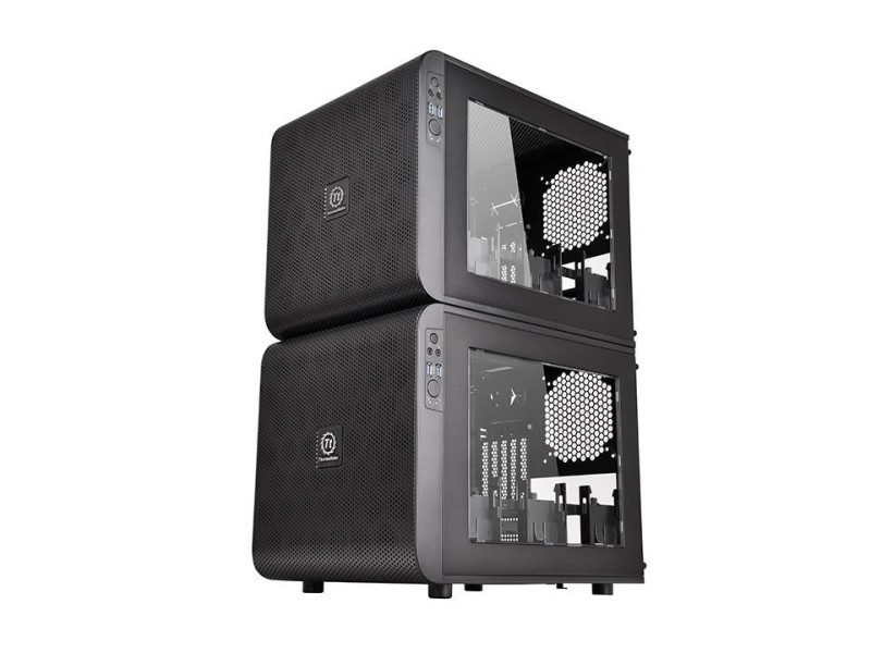 Thermaltake Core V21 Cube Black CA-1D5-00S1WN-00 – THERMALTAKE Компютърни кутии