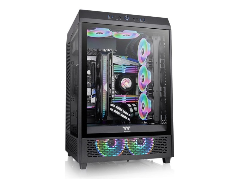 Thermaltake The Tower 500 Midi Tower Black CA-1X1-00M1WN-00 – THERMALTAKE Компютърни кутии
