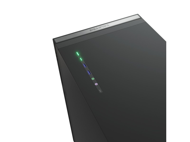 Valkyrie VK02 LCD Black Midi Tower VK-CASE02LCD –  Компютърни кутии