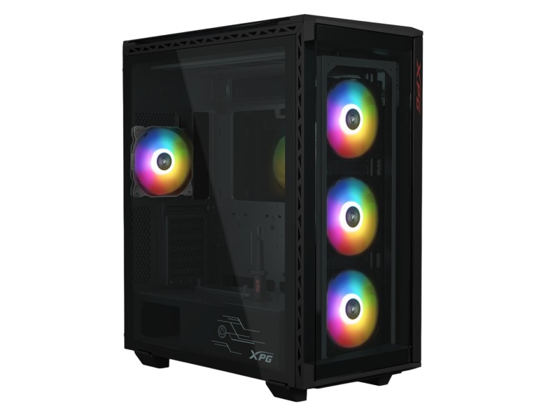 XPG BATTLECRUISER II ST Mid-Tower Black 15260188 – XPG Компютърни кутии