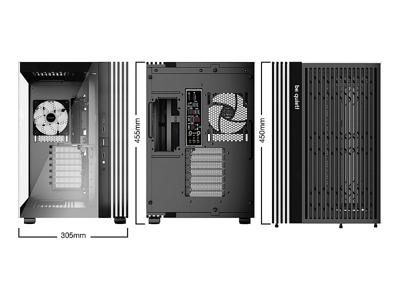 be quiet! LIGHT BASE 600 LX Black Midi Tower BGW67 – BE QUIET! Компютърни кутии