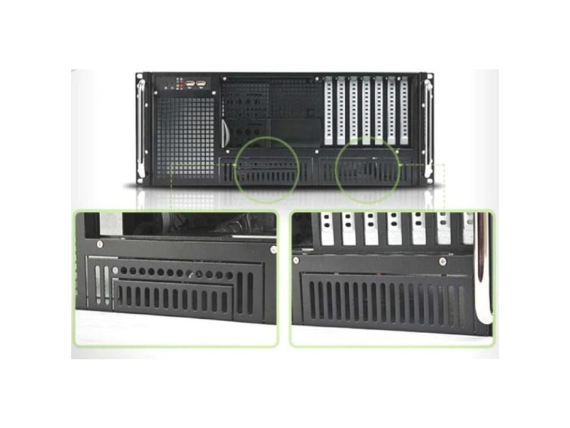 Techly Chassis Industrial Rack 19/Desktop 4U Ultra Compact Black I-CASE MP-P4HX-BLK6 307377 – TECHly Компютърни кутии