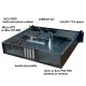 Techly I-CASE IPC-240L computer case Rack Black I-CASE IPC-240L – TECHly Компютърни кутии