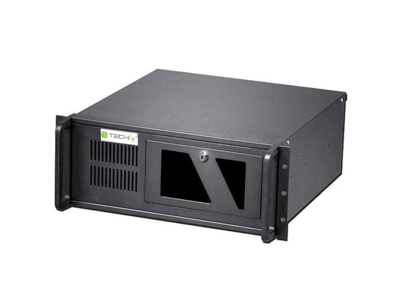 Techly Industrial 4U Rackmount Computer Chassis I-CASE MP-P4HX-BLK2 305519 – TECHly Компютърни кутии
