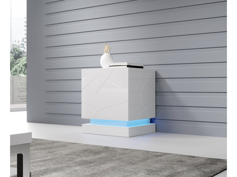 QIU bedside table lighting 2 pcs blue QIU SZF LED NI – Cama MEBLE Led осветителни тела