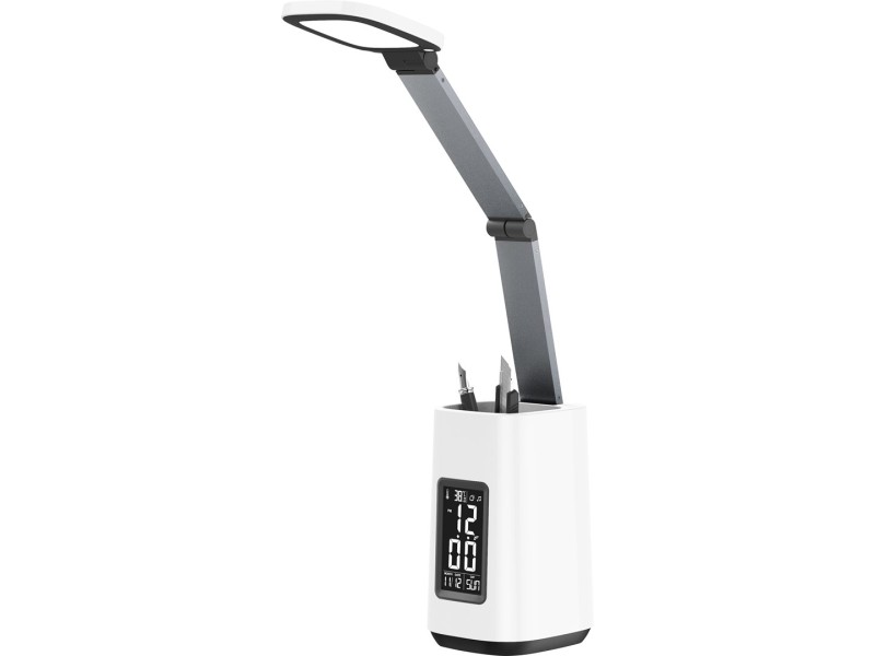 Activejet AJE-TECHNIC LED desk lamp with display white AJE-TECHNIC – Activejet Лампи