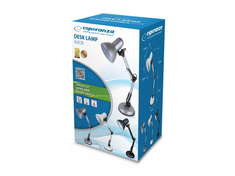 Esperanza ELD112K desk lamp Black ELD112K – Esperanza Лампи
