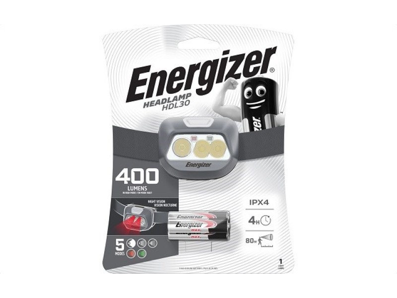 ENERGIZER FLASHLIGHT HEADLIGHT HDL30 3AAA 400 lm 444299 – ENERGIZER Фенери