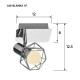 Activejet AJE-BLANKA 1P spot lamp AJE-BLANKA 1P – Activejet Led осветителни тела
