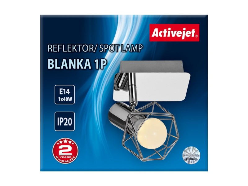 Activejet AJE-BLANKA 1P spot lamp AJE-BLANKA 1P – Activejet Led осветителни тела