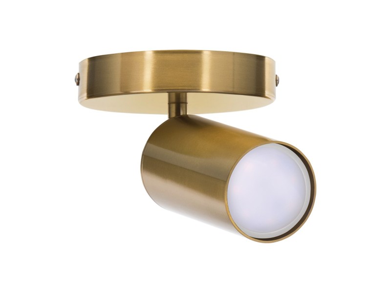 Activejet SPECTRA single gold ceiling wall lamp GU10 for living room AJE-SPECTRA 1P – Activejet Led осветителни тела
