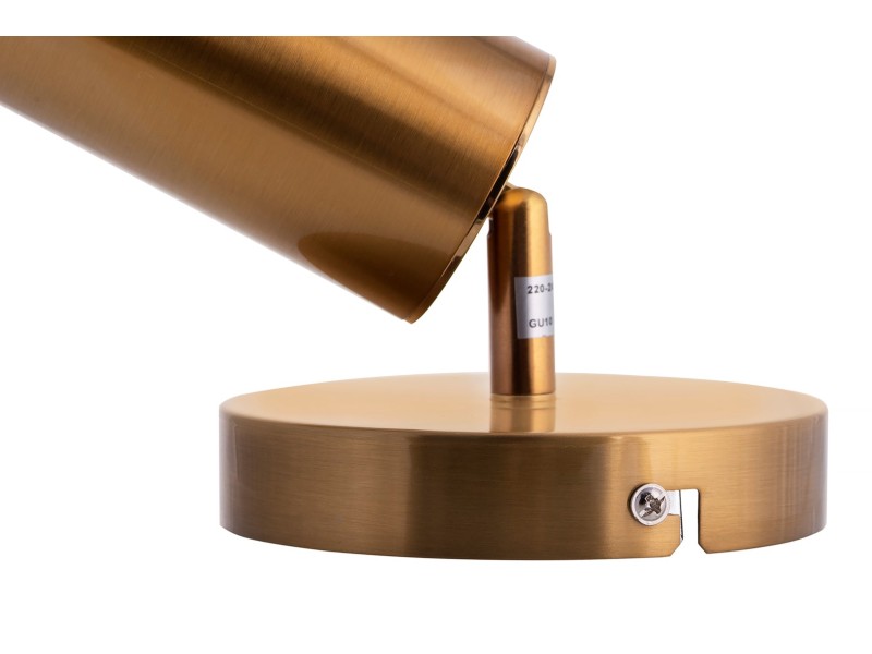 Activejet SPECTRA single gold ceiling wall lamp GU10 for living room AJE-SPECTRA 1P – Activejet Led осветителни тела