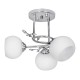 Activejet Classic ceiling chandelier pendant lamp IRMA nickel triple 3xE27 for living room AJE-IRMA 3P – Activejet Led осветителни тела