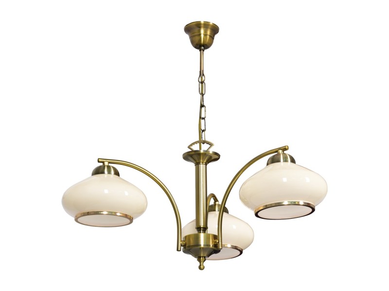 Activejet Classic ceiling chandelier pendant lamp RITA Patina triple 3xE27 for living room AJE-RITA 3P Patyna – Activejet Led осветителни тела