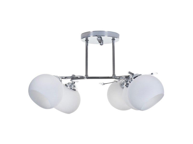 Classic chandelier pendant ceiling lamp Activejet IRMA nickel 5xE27 for living room AJE-IRMA 5P – Activejet Led осветителни тела