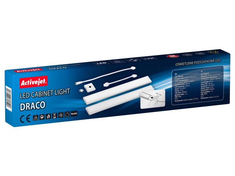 Activejet Set of LED under-cabinet lamps AJE-DRACO AJE-DRACO – Activejet Лампи