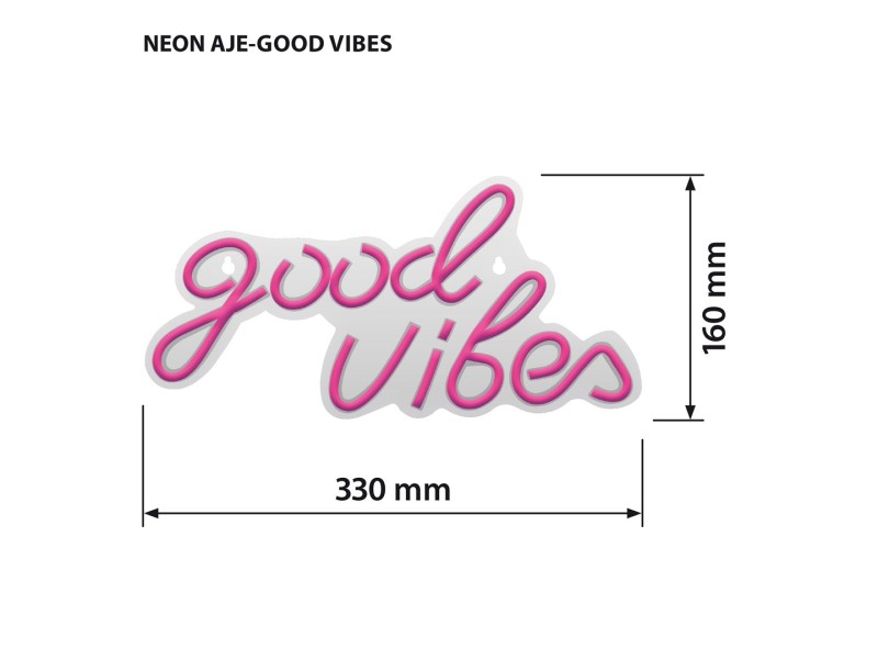 Activejet AJE-NEON VIBES LED neon sign AJE-NEON VIBES – Activejet Лампи