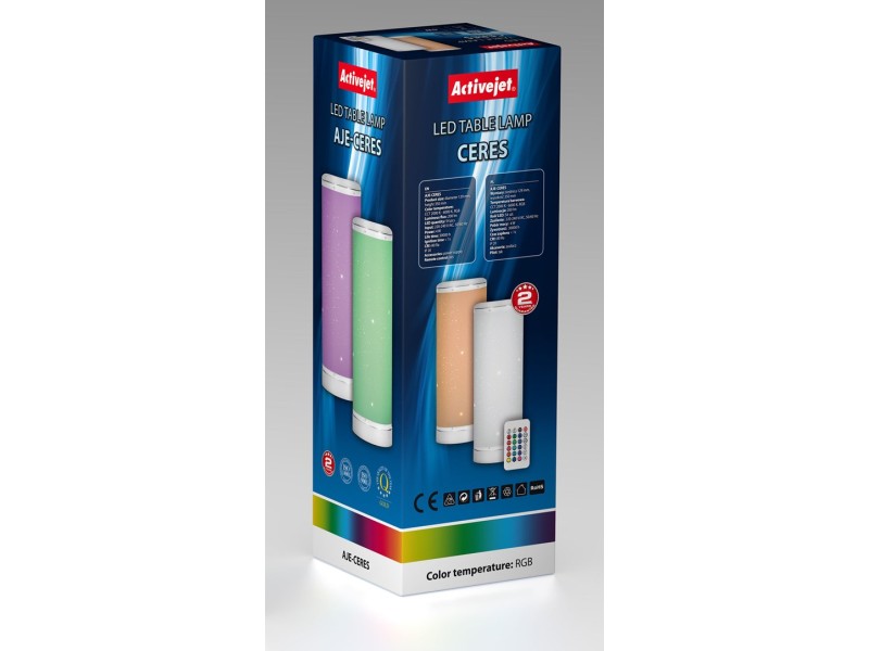 Activejet LED decorative lamp AJE-CERES RGB AJE-CERES RGB – Activejet Лампи