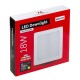 Maclean MCE374S LED Ceiling Panel Flush Mount SLIM 18W Neutral White 4000K 170x170x26mm 1900lm MCE374 S – Maclean Led осветителни тела