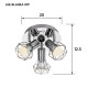 Activejet AJE-BLANKA 3PP ceiling lamp AJE-BLANKA 3PP – Activejet Led осветителни тела
