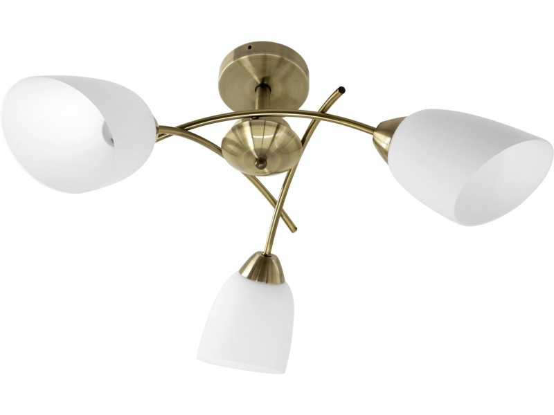 Activejet Classic ceiling chandelier pendant lamp NIKITA Patina triple 3xE27 for living room NIKITA 3P Patyna – Activejet Led осветителни тела