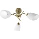 Activejet Classic ceiling chandelier pendant lamp NIKITA Patina triple 3xE27 for living room NIKITA 3P Patyna – Activejet Led осветителни тела
