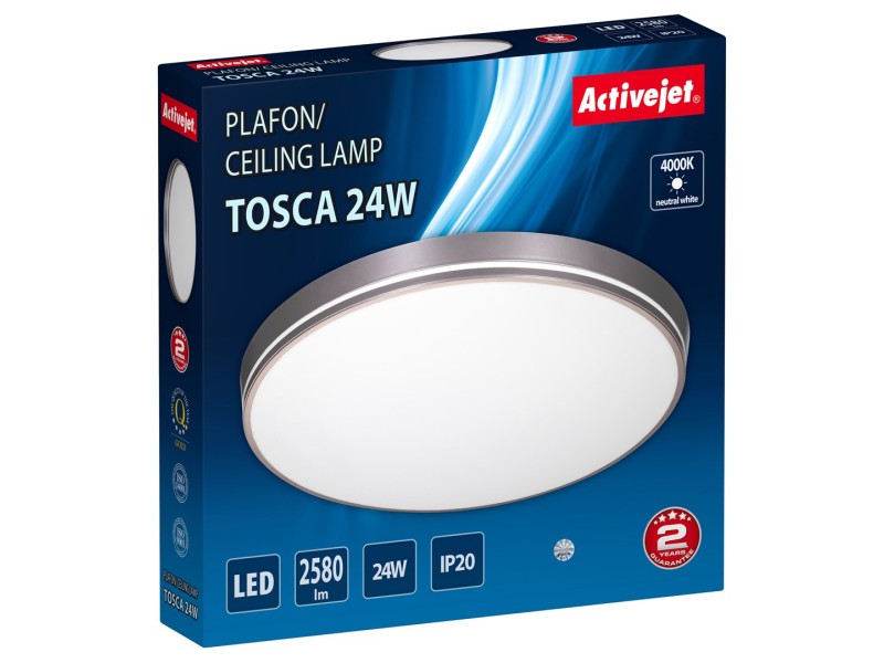 Activejet LED ceiling light AJE-TOSCA 24W AJE-TOSCA 24W – Activejet Led осветителни тела