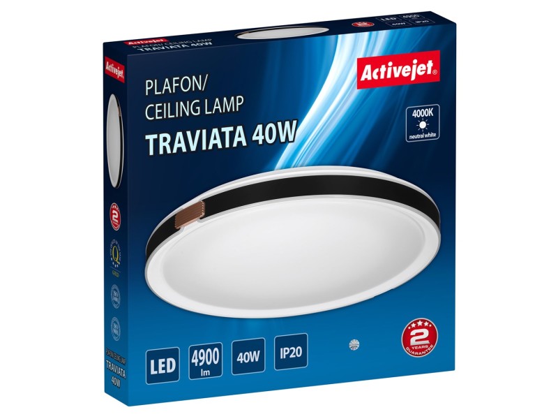 Activejet LED ceiling light AJE-TRAVIATA 40W AJE-TRAVIATA 40W – Activejet Led осветителни тела