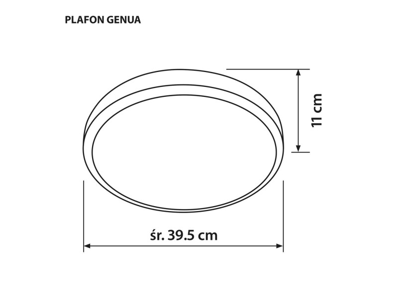 Activejet Plafond AJE-GENUA 3xE27 AJE-GENUA – Activejet Led осветителни тела