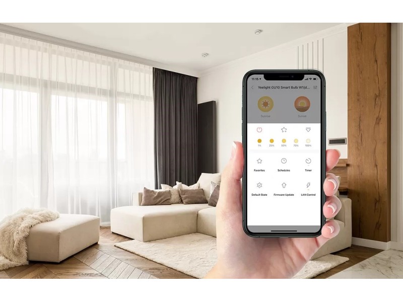 Yeelight YLDP004 W1 GU10 Wi-Fi dimmable smart bulb 4 pieces YLDP004-4pcs – YEELIGHT Led крушки